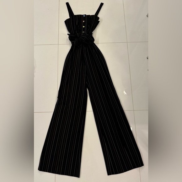 STAUD Pants - STAUD Tao Jumpsuit Rainbow Stripe Wide Leg. Size 2